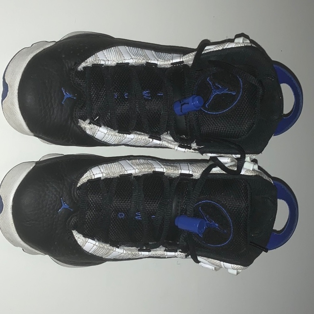 Jordan Kids Sneakers Black and Blue